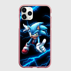 Чехол для iPhone 11 Pro Max матовый Sonic