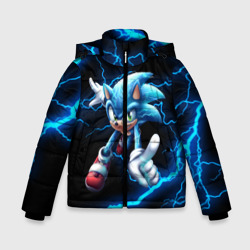 Зимняя куртка для мальчиков 3D Sonic