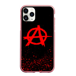 Чехол для iPhone 11 Pro матовый Анархия anarchy