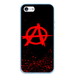 Чехол для iPhone 5/5S матовый Анархия anarchy
