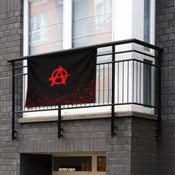 Флаг-баннер Анархия anarchy - фото 2