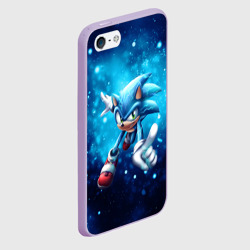 Чехол для iPhone 5/5S матовый Sonic - фото 2