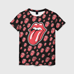 Женская футболка 3D Rolling Stones