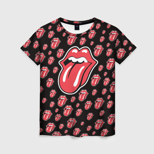 Женская футболка 3D Rolling Stones, цвет 3D печать