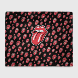 Плед 3D Rolling Stones язык