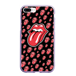 Чехол для iPhone 7Plus/8 Plus матовый Rolling Stones