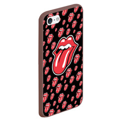 Чехол для iPhone 5/5S матовый Rolling Stones - фото 2