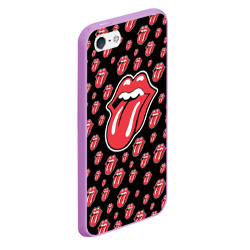 Чехол для iPhone 5/5S матовый Rolling Stones - фото 2
