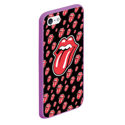 Чехол для iPhone 5/5S матовый Rolling Stones - фото 2