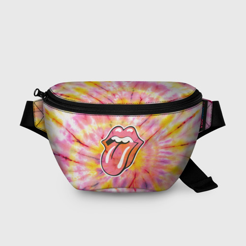 Поясная сумка 3D Rolling Stones tie-dye