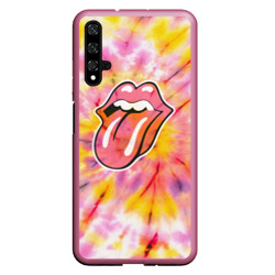 Чехол для Honor 20 Rolling Stones tie-dye