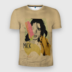 Мужская футболка 3D Slim Mick Jagger