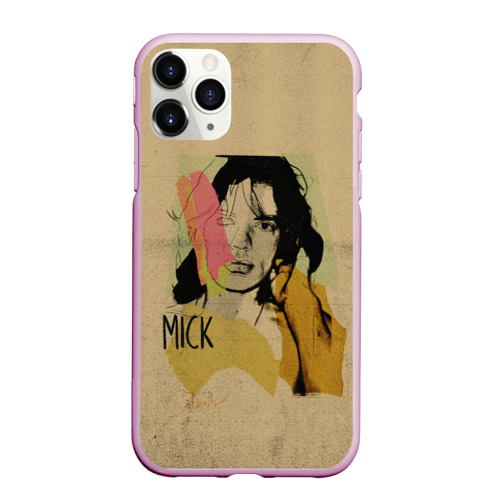 Чехол для iPhone 11 Pro Max матовый Mick Jagger