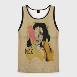 Мужская майка 3D Mick Jagger