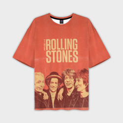 Мужская футболка oversize 3D The Rolling Stones