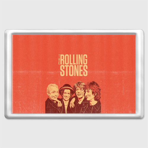 Магнит 45*70 The Rolling Stones, цвет прозрачный