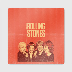 Магнит виниловый Квадрат The Rolling Stones