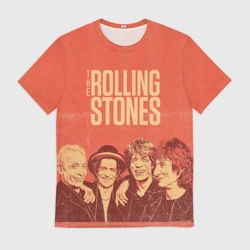 Мужская футболка 3D The Rolling Stones