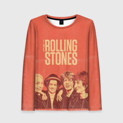 Женский лонгслив 3D The Rolling Stones