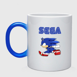 Кружка хамелеон SEGA.