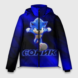 Мужская зимняя куртка 3D Sonic