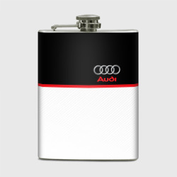 Фляга Audi sport white and black