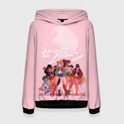 Женская толстовка 3D Pink Sailor moon