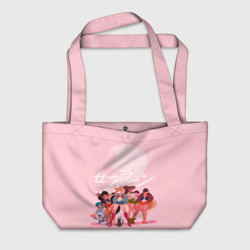 Пляжная сумка 3D Pink Sailor moon
