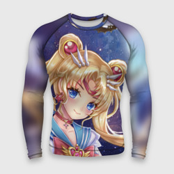 Мужской рашгард 3D Sailor moon