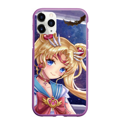 Чехол для iPhone 11 Pro Max матовый Sailor moon