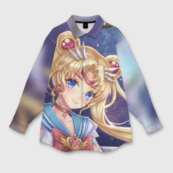 Мужская рубашка oversize 3D Sailor moon