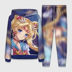 Женский костюм с толстовкой 3D Sailor moon