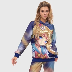 Женский костюм с толстовкой 3D Sailor moon - фото 2