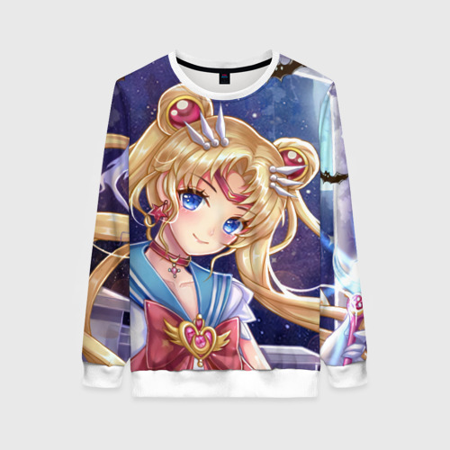 Женский свитшот 3D Sailor moon