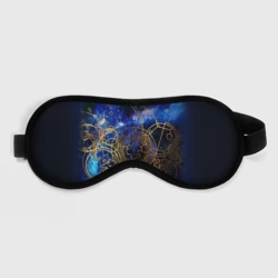 Маска для сна 3D Space Geometry