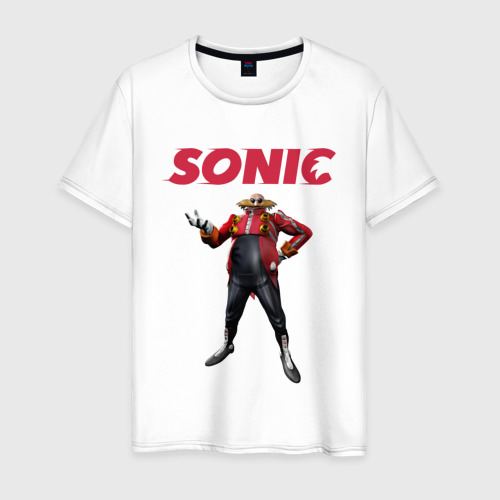 Мужская футболка хлопок SONIC (Доктор Эггман)