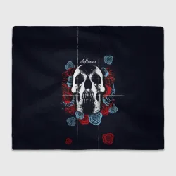 Плед 3D Deftones Rose