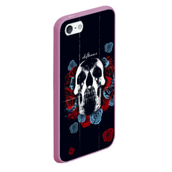 Чехол для iPhone 5/5S матовый Deftones Rose - фото 2