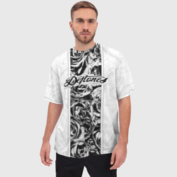 Мужская футболка oversize 3D Deftones - фото 2