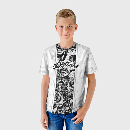 Детская футболка 3D Deftones, цвет 3D печать - фото 3