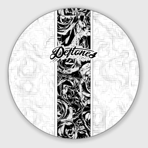 Круглый коврик для мышки Deftones