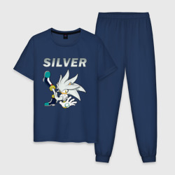 Мужская пижама хлопок Sonic Silver