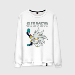 Мужской свитшот хлопок Sonic Silver