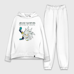 Женский костюм хлопок Oversize Sonic Silver