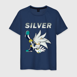 Мужская футболка хлопок Sonic Silver