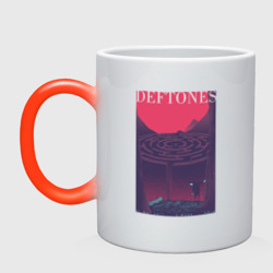 Кружка хамелеон Deftones