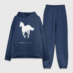 Женский костюм хлопок Oversize White Pony