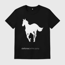 Мужская футболка хлопок White Pony