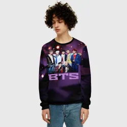 Мужской свитшот 3D BTS - фото 2