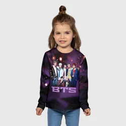 Детский лонгслив 3D BTS - фото 2